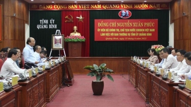 State Leader Urges Quang Binh to Tap Strengths for Sustainable Development